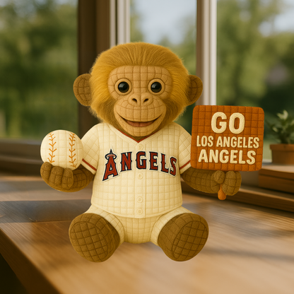 LIMITED EDITION - MLB 20 LAA LOS ANGELES ANGELS HANDMADE CROCHET