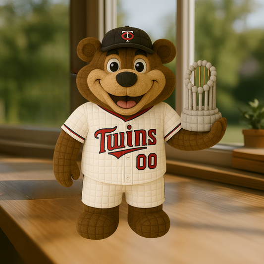 LIMITED EDITION - MLB 22 MNT MINNESOTA TWINS HANDMADE CROCHET