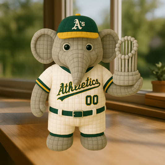 LIMITED EDITION - MLB 24 OAT OAKLAND ATHLETICS HANDMADE CROCHET