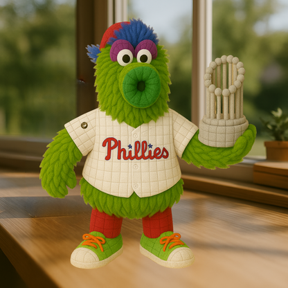 LIMITED EDITION - MLB 04 PPP PHILADELPHIA PHILLIES HANDMADE CROCHET