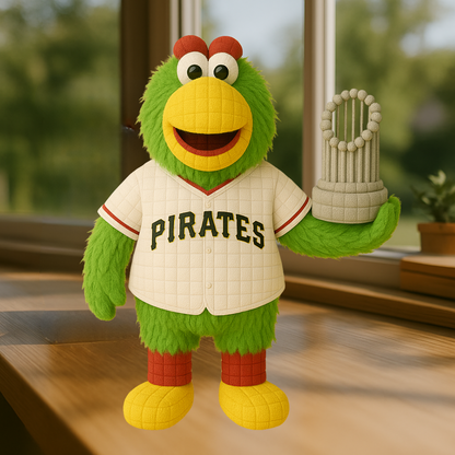 LIMITED EDITION - MLB 25 PBP PITTSBURGH PIRATES HANDMADE CROCHET
