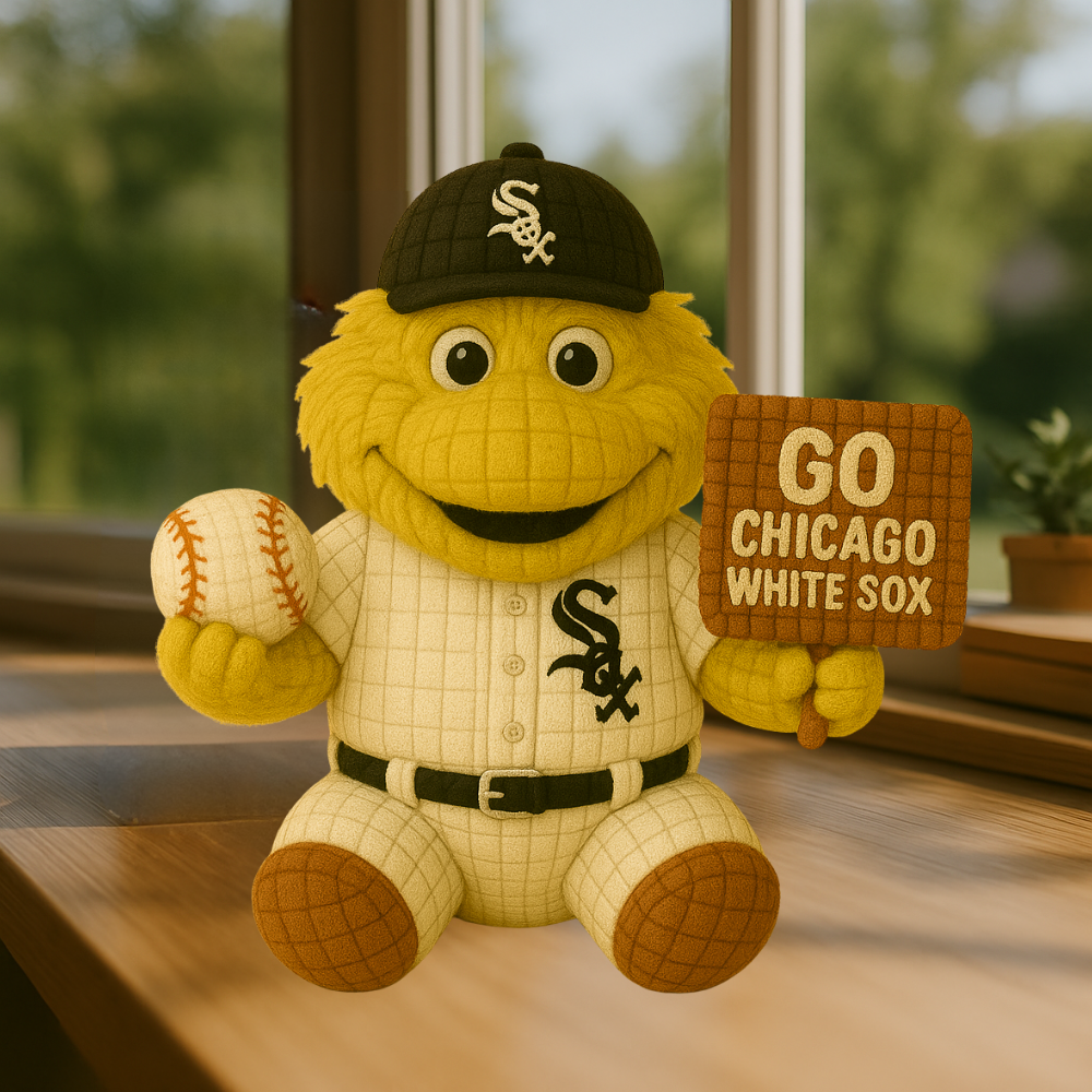 LIMITED EDITION - MLB 18 CWS CHICAGO WHITE SOX HANDMADE CROCHET