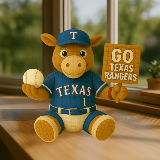 LIMITED EDITION - MLB 11 TRG TEXAS RANGERS HANDMADE CROCHET