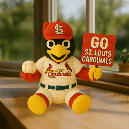 LIMITED EDITION - MLB 27 SLC ST.LOUIS CARDINALS HANDMADE CROCHET