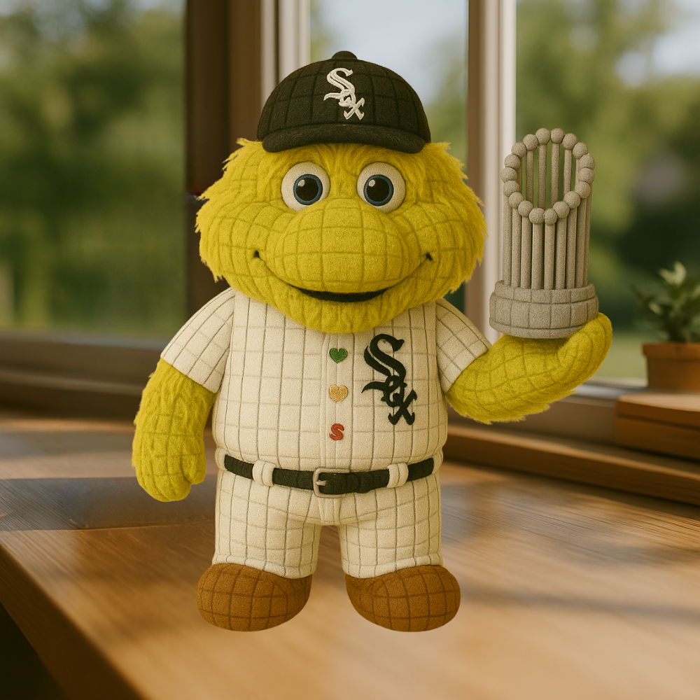 LIMITED EDITION - MLB 18 CWS CHICAGO WHITE SOX HANDMADE CROCHET