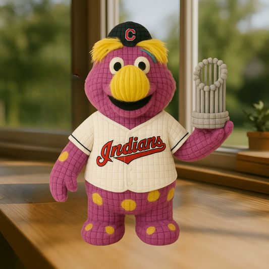 LIMITED EDITION - MLB 16 CLG CLEVELAND GUARDIANS HANDMADE CROCHET