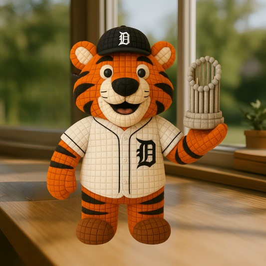 LIMITED EDITION - MLB 02 DTG DETROIT TIGERS HANDMADE CROCHET