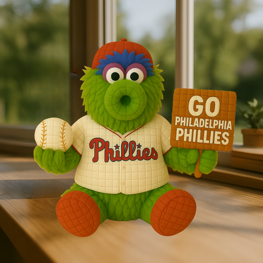 LIMITED EDITION - MLB 04 PPP PHILADELPHIA PHILLIES HANDMADE CROCHET