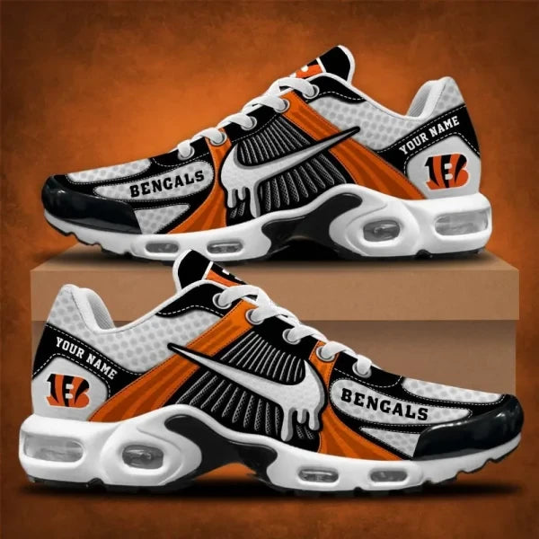 LIMITED EDITION - NEW CUSTOMIZED NFL29 CLB CLEVELAND BROWNS UNISEX AIR MAX PLUS SNEAKERS