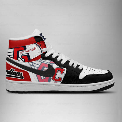 LIMITED EDITION - NEW CUSTOMIZED MLB13 CL GUARDIANS AIR JORDAN SNEAKERS