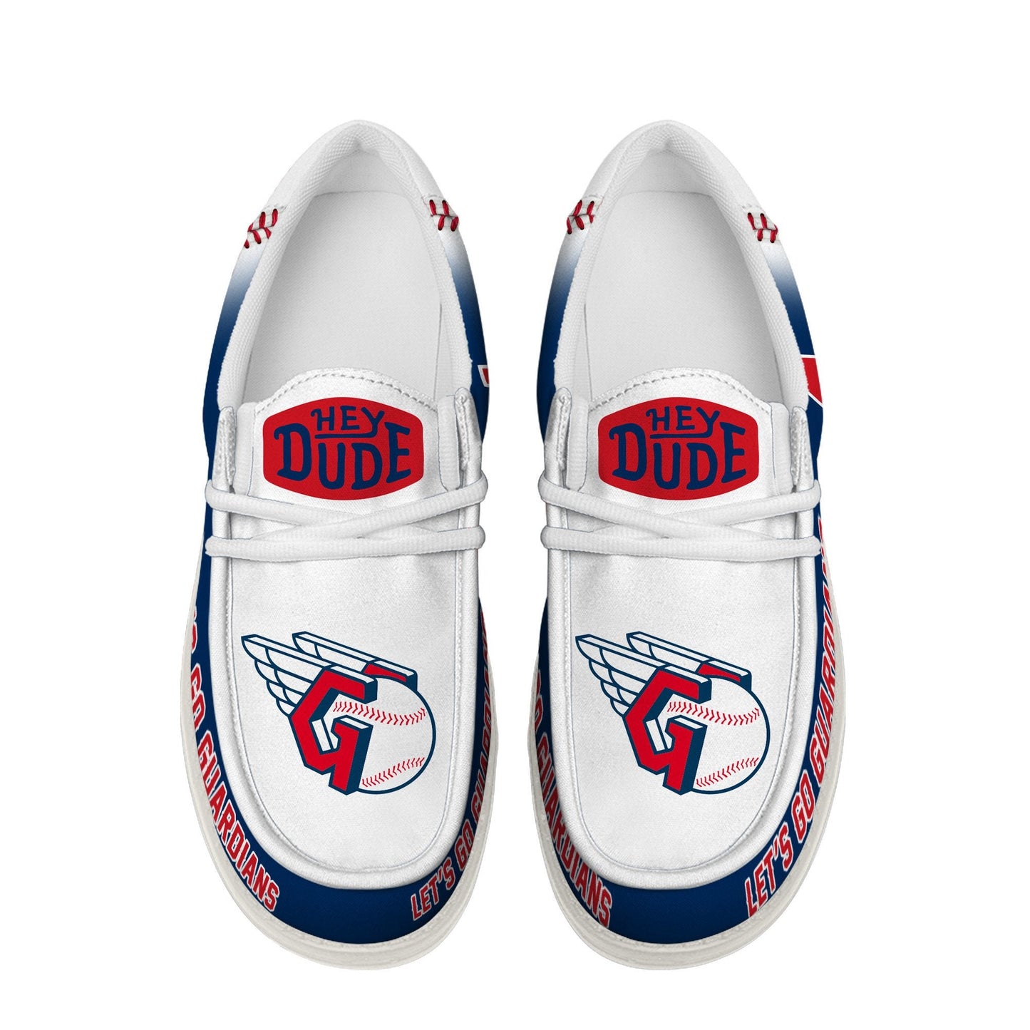 LIMITED EDITION - NEW CUSTOMIZED MLB13 CL GUARDIANS LOAFER SHOES