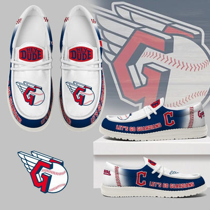 LIMITED EDITION - NEW CUSTOMIZED MLB13 CL GUARDIANS LOAFER SHOES