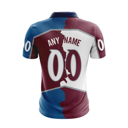 LIMITED EDITION - NEW CUSTOMIZED NHL05 CAL COLORADO AVALANCHE UNISEX T-SHIRT, POLO, HOODIE & JACKETS