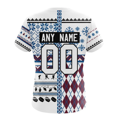LIMITED EDITION - NEW CUSTOMIZED NHL05 CAL COLORADO AVALANCHE UNISEX T-SHIRT, POLO, HOODIE & JACKETS