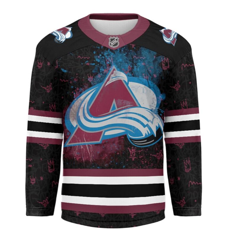 LIMITED EDITION - NEW CUSTOMIZED NHL05 CL AVALANCHE UNISEX HOCKEY JERSEY