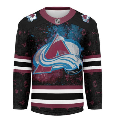 LIMITED EDITION - NEW CUSTOMIZED NHL05 CL AVALANCHE UNISEX HOCKEY JERSEY