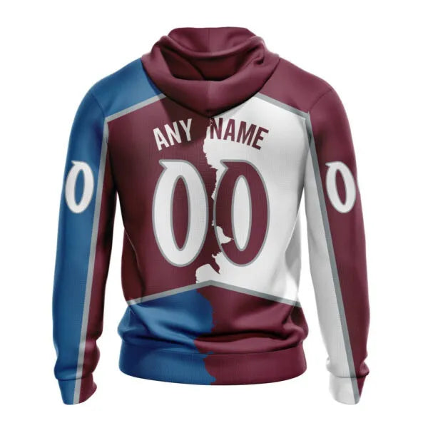 LIMITED EDITION - NEW CUSTOMIZED NHL05 CAL COLORADO AVALANCHE UNISEX T-SHIRT, POLO, HOODIE & JACKETS