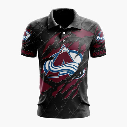 LIMITED EDITION - NEW CUSTOMIZED NHL05 CAL COLORADO AVALANCHE UNISEX T-SHIRT, POLO, HOODIE & JACKETS