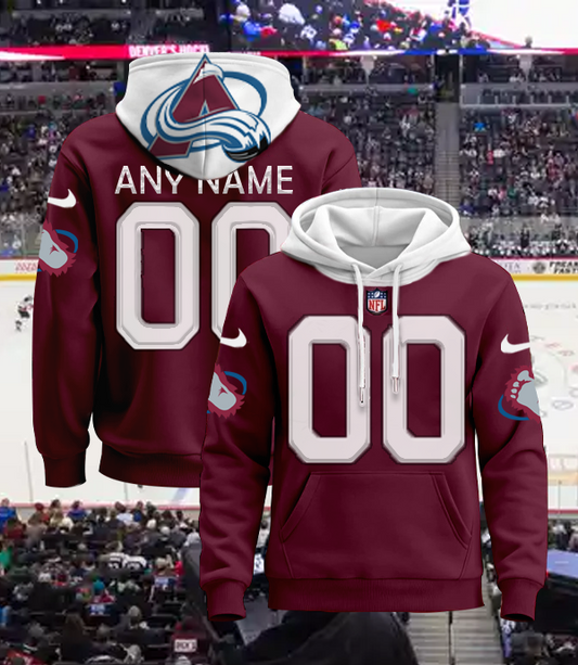 LIMITED EDITION - NEW CUSTOMIZED NHL05 CAL COLORADO AVALANCHE UNISEX T-SHIRT, POLO, HOODIE & JACKETS