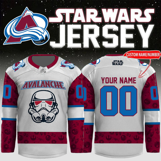 LIMITED EDITION - NEW CUSTOMIZED NHL05 CL AVALANCHE UNISEX HOCKEY JERSEY