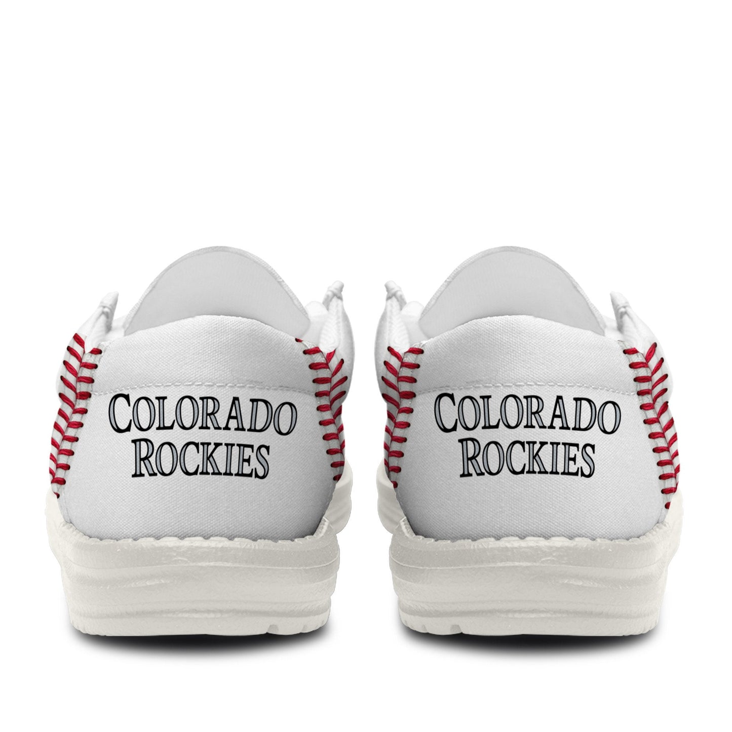 LIMITED EDITION - NEW CUSTOMIZED MLB30 CL ROCKIES LOAFER SHOES