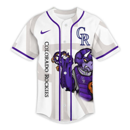 LIMITED EDITION - NEW CUSTOMIZED MLB30 CL ROCKIES BASEBALL JERSEY