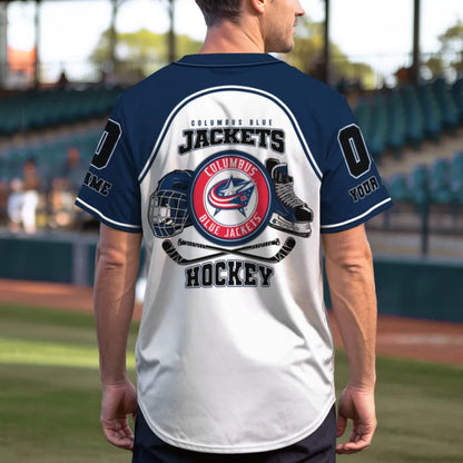 LIMITED EDITION - NEW CUSTOMIZED NHL18 CB JACKETS BASEBALL JERSEY
