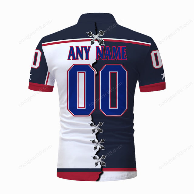 LIMITED EDITION - NEW CUSTOMIZED NHL18 CBJ COLUMBUS BLUE JACKETS UNISEX T-SHIRT, POLO, HOODIE & JACKETS