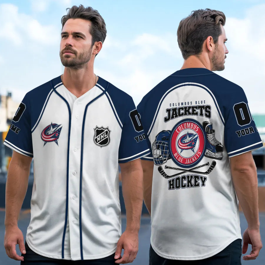 LIMITED EDITION - NEW CUSTOMIZED NHL18 CB JACKETS BASEBALL JERSEY