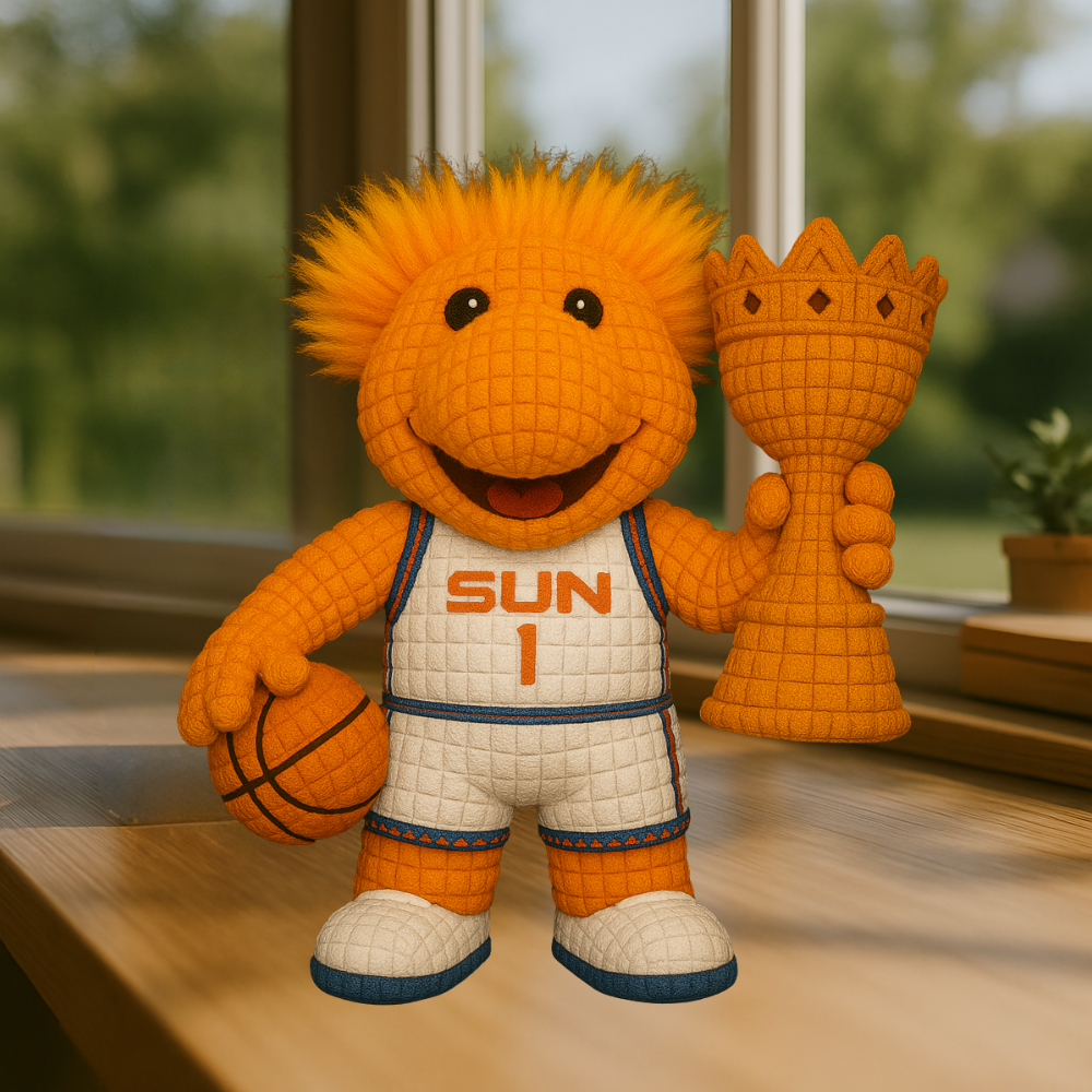 LIMITED EDITION - WNBA 03 CTS CONNECTICUT SUN HANDMADE CROCHET