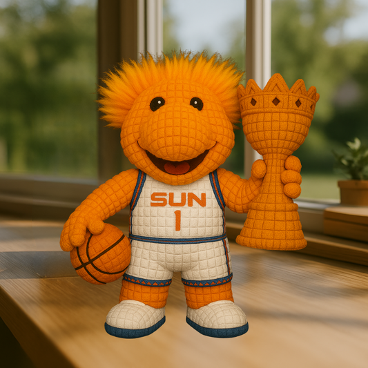 LIMITED EDITION - WNBA 03 CTS CONNECTICUT SUN HANDMADE CROCHET