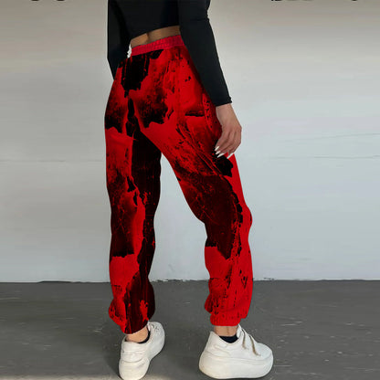 LIMITED EDITION - NEW CUSTOMIZED NHL06 NJD NEW JERSEY DEVILS LONG PANTS