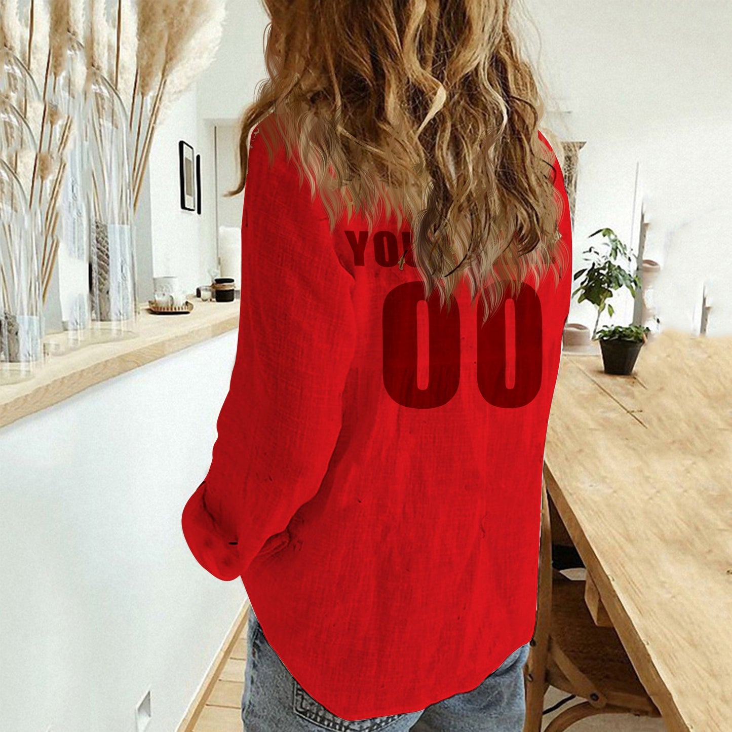 LIMITED EDITION - NEW 17 DPS CUSTOMIZED WOMEN CASUAL SHIRT FOR FAN