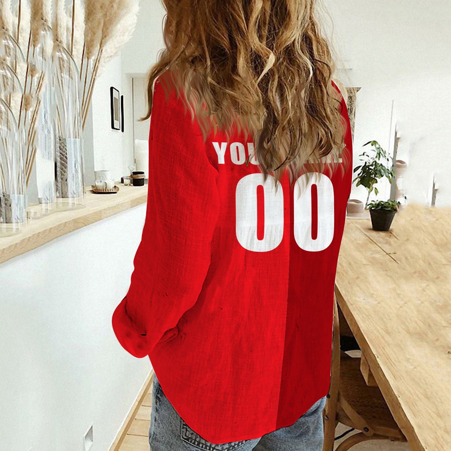 Limited Edition - New Customized Women Casual Shirt For Fan