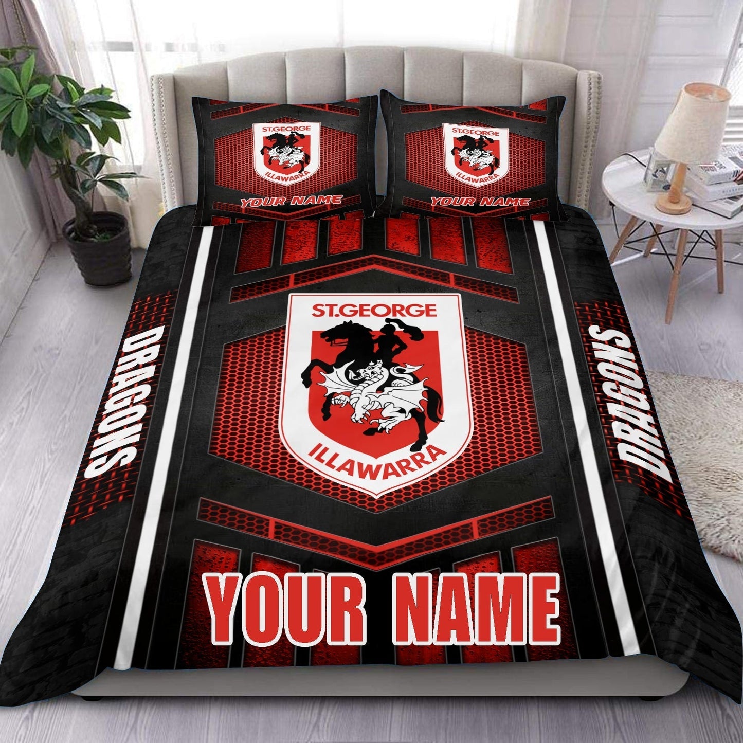 LIMITED EDITION - NEW 14 IDG CUSTOMIZED BEDDING SET