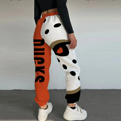 LIMITED EDITION - NEW CUSTOMIZED NHL09 AHD ANAHEIM DUCKS LONG PANTS