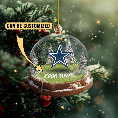 LIMITED EDITION - NEW CUSTOMIZED NFL21 DCB DALLAS COWBOYS ACRYLIC ORNAMENT