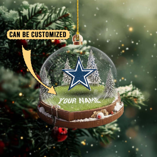 LIMITED EDITION - NEW CUSTOMIZED NFL21 DCB DALLAS COWBOYS ACRYLIC ORNAMENT