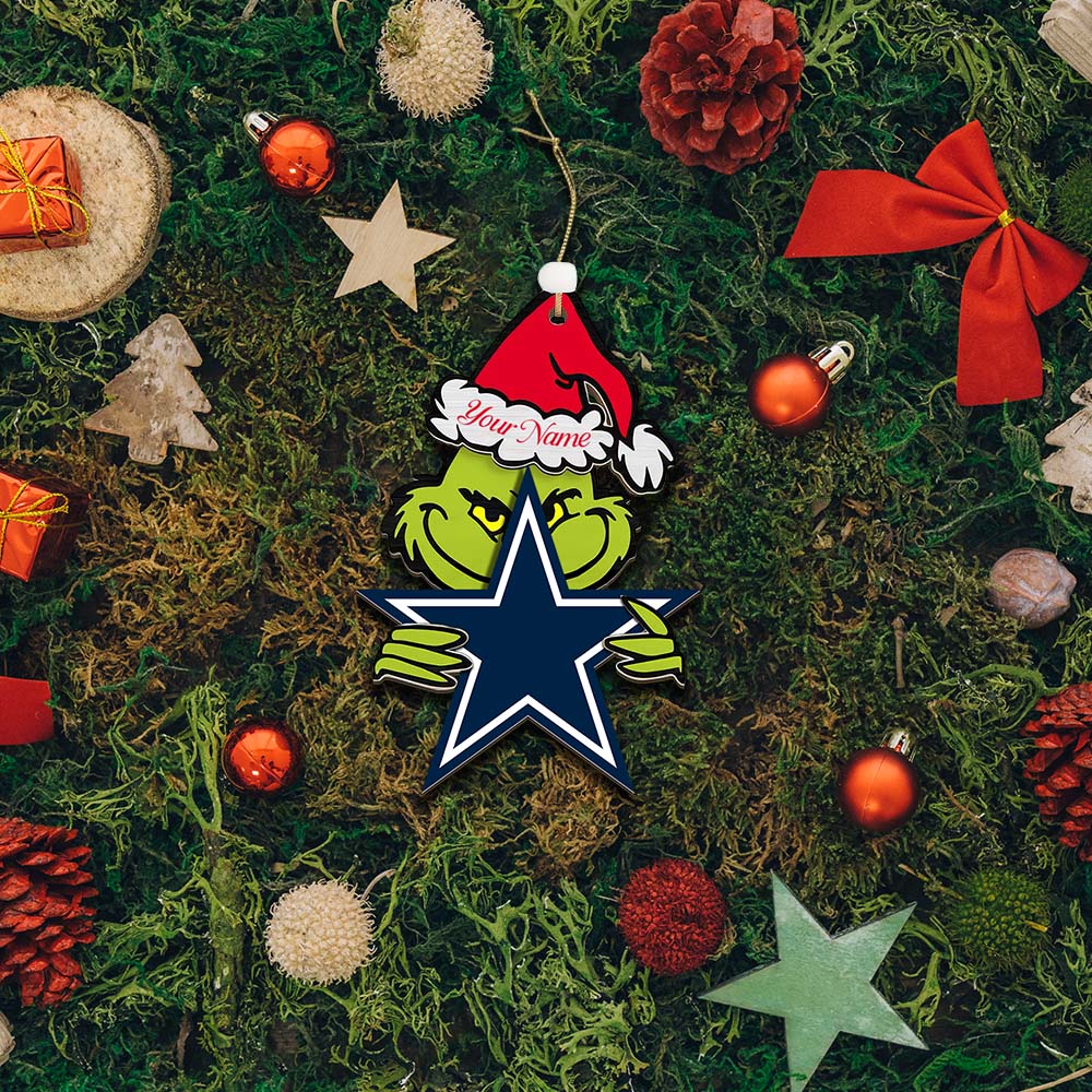 LIMITED EDITION - NEW CUSTOMIZED NFL21 DCB DALLAS COWBOYS ACRYLIC ORNAMENT