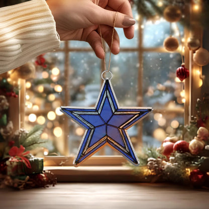 LIMITED EDITION - NEW CUSTOMIZED NFL21 DCB DALLAS COWBOYS ACRYLIC ORNAMENT