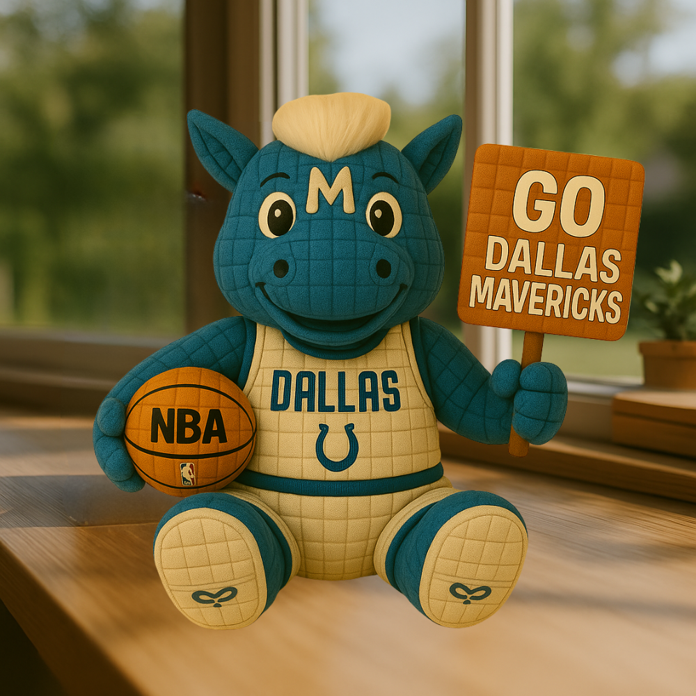 Limited Edition - NBA 18 DM Dallas Mavericks Handmade Crochet