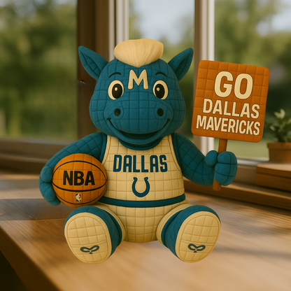 Limited Edition - NBA 18 DM Dallas Mavericks Handmade Crochet