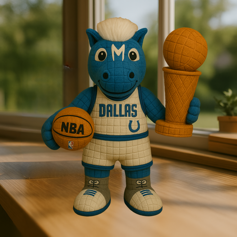 Limited Edition - NBA 18 DM Dallas Mavericks Handmade Crochet