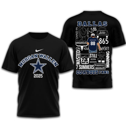 LIMITED EDITION - NEW CUSTOMIZED NFL21 DCB DALLAS COWBOYS T-SHIRT | MULTIPLE COLORS AVAILABLE