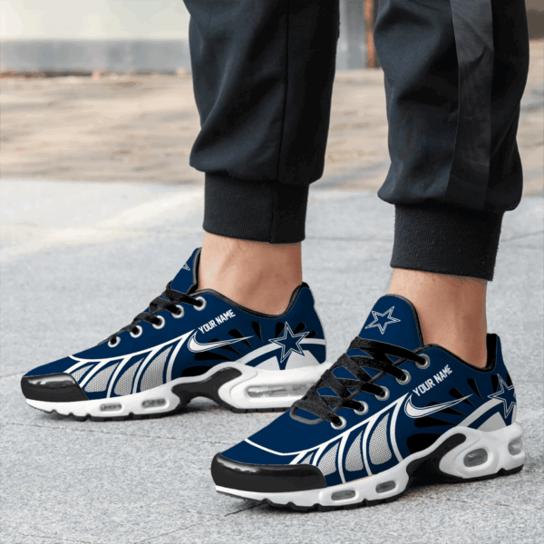 LIMITED EDITION - NEW CUSTOMIZED NFL21 DCB DALLAS COWBOYS UNISEX AIR MAX PLUS SNEAKERS