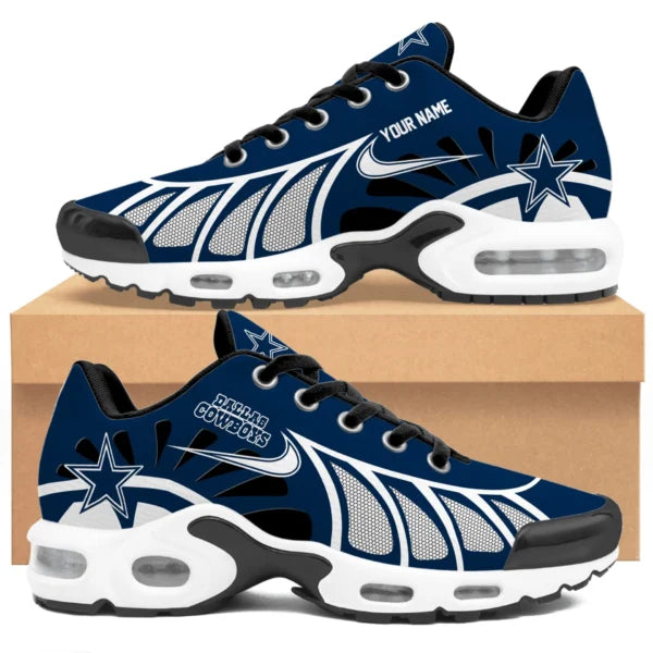 LIMITED EDITION - NEW CUSTOMIZED NFL21 DCB DALLAS COWBOYS UNISEX AIR MAX PLUS SNEAKERS