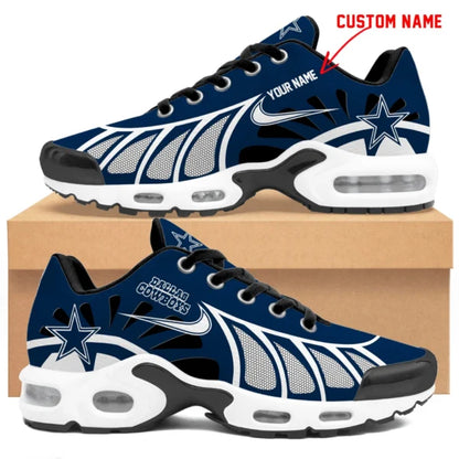 LIMITED EDITION - NEW CUSTOMIZED NFL21 DCB DALLAS COWBOYS UNISEX AIR MAX PLUS SNEAKERS