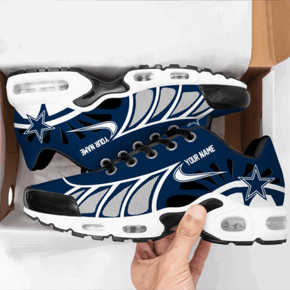 LIMITED EDITION - NEW CUSTOMIZED NFL21 DCB DALLAS COWBOYS UNISEX AIR MAX PLUS SNEAKERS