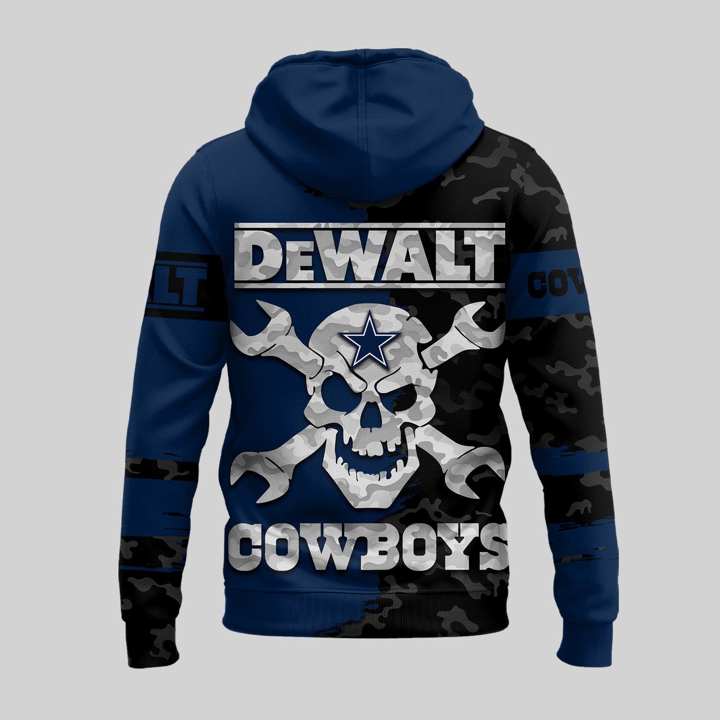 LIMITED EDITION - NEW CUSTOMIZED NFL21 DCB DALLAS COWBOYS DEWALT UNISEX T-SHIRT, POLO, HOODIE & JACKETS