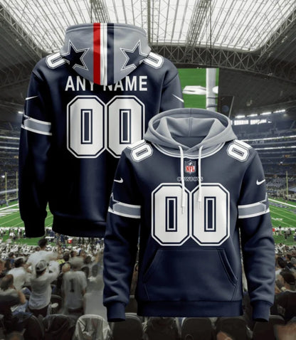 LIMITED EDITION - NEW CUSTOMIZED NFL21 DCB DALLAS COWBOYS T-SHIRT, POLO, HOODIE & JACKETS